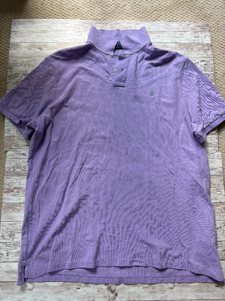 Polo Ralph Lauren - Iconic Mesh Polo Shirt - Classic Fit - Xxl - Lavender